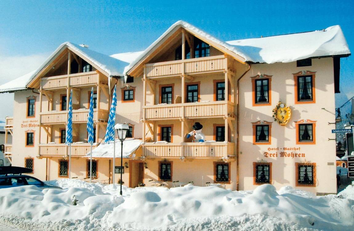 Hotel Drei Mohren Garmisch-Partenkirchen im Winter Hotel Drei Mohren Garmisch-Partenkirchen im Winter