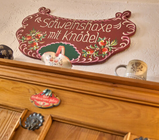 Dekoration im Gasthof Drei Mohren